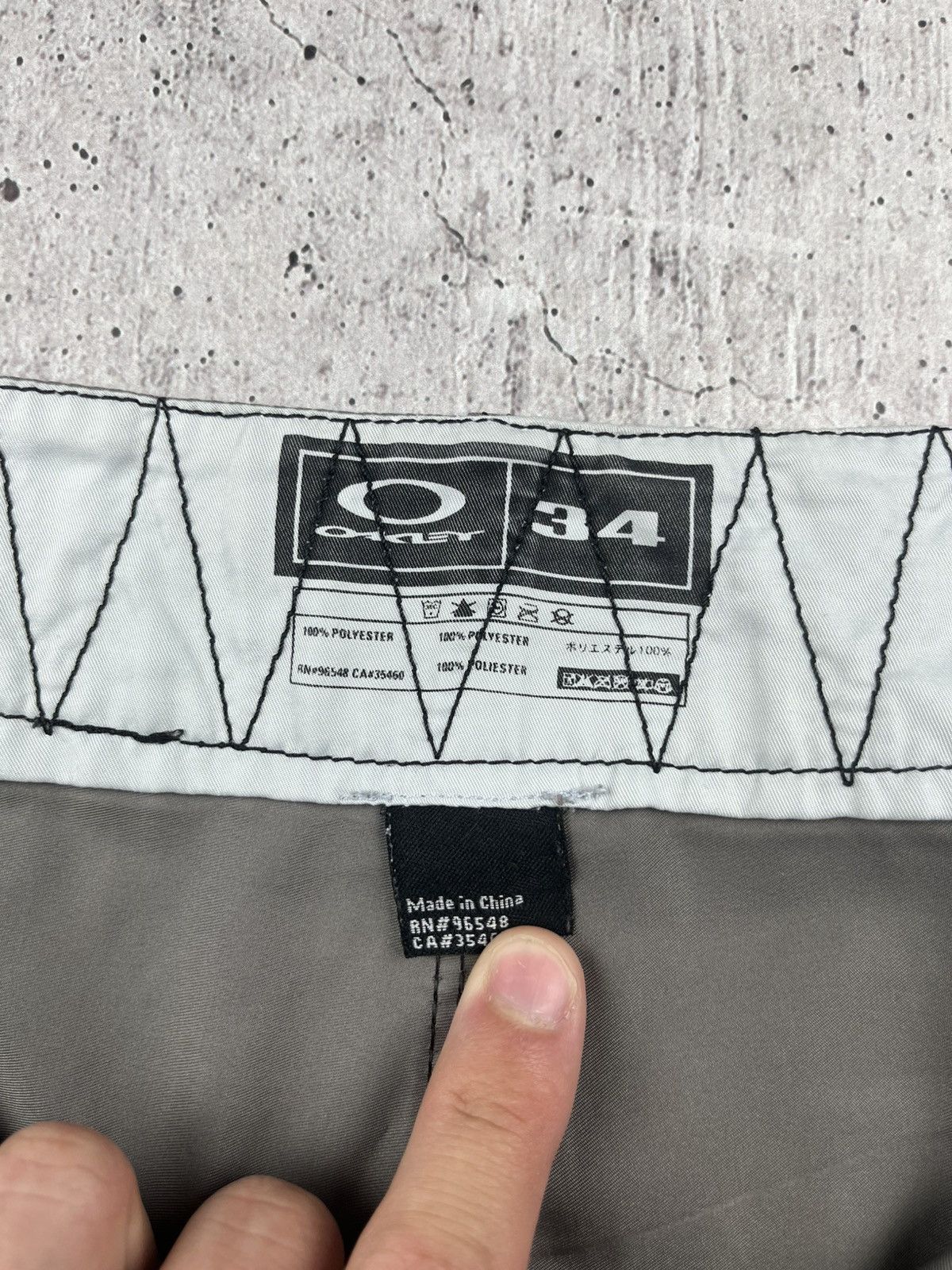 Oakley × Vintage Crazy Vintage Big Logo Oakley Shorts Size US 34 / EU 50 - 8 Thumbnail