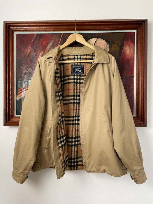 Vintage Vintage 90s Burberry Nova Check Jacket Designer Casual