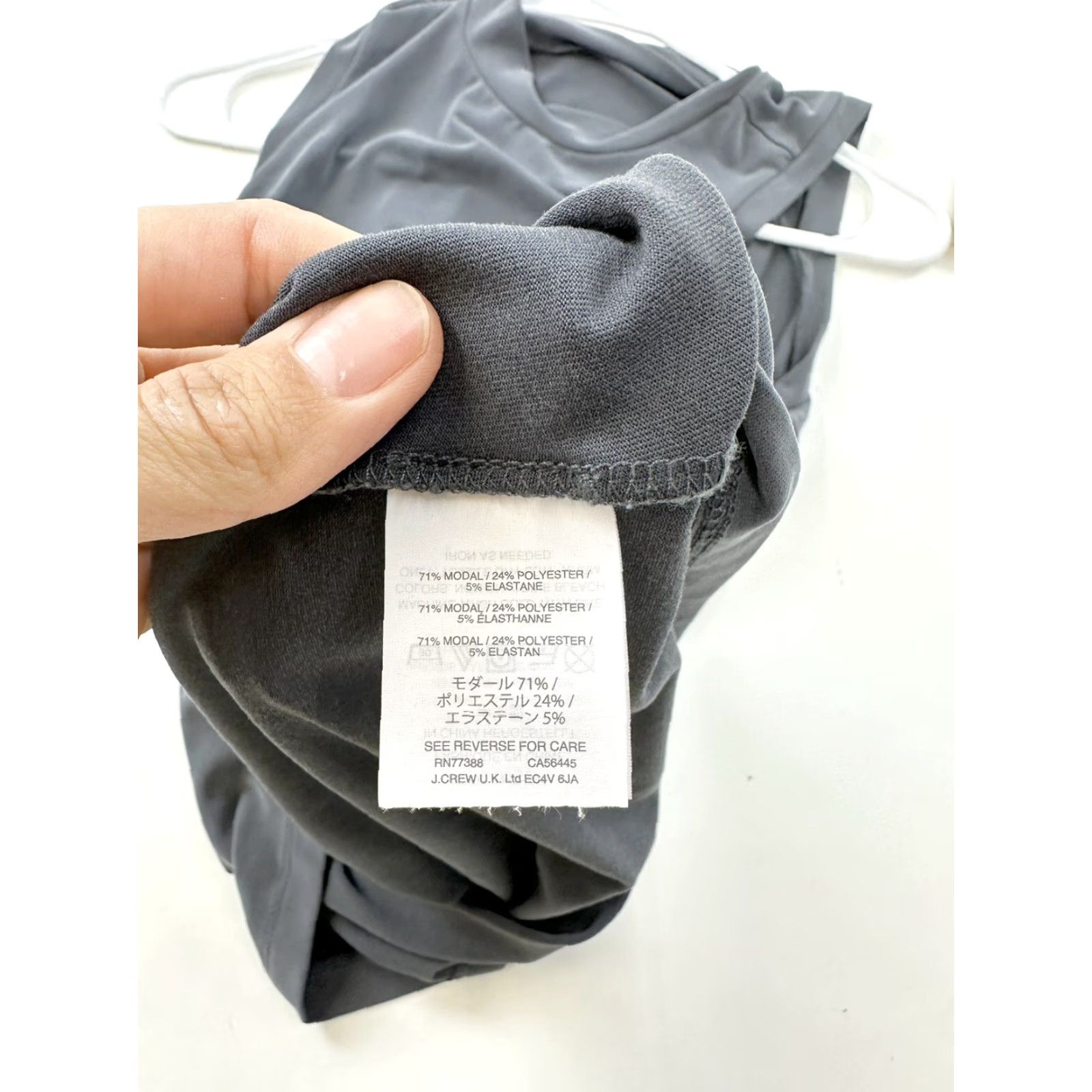 Madewell Madewell Shift Dress Women’s 2XS Sandwash Gray Mockneck Dress 2XS Womens Gray Shift Knee Length Size XXS / US 00 / IT 34 - 4 Thumbnail