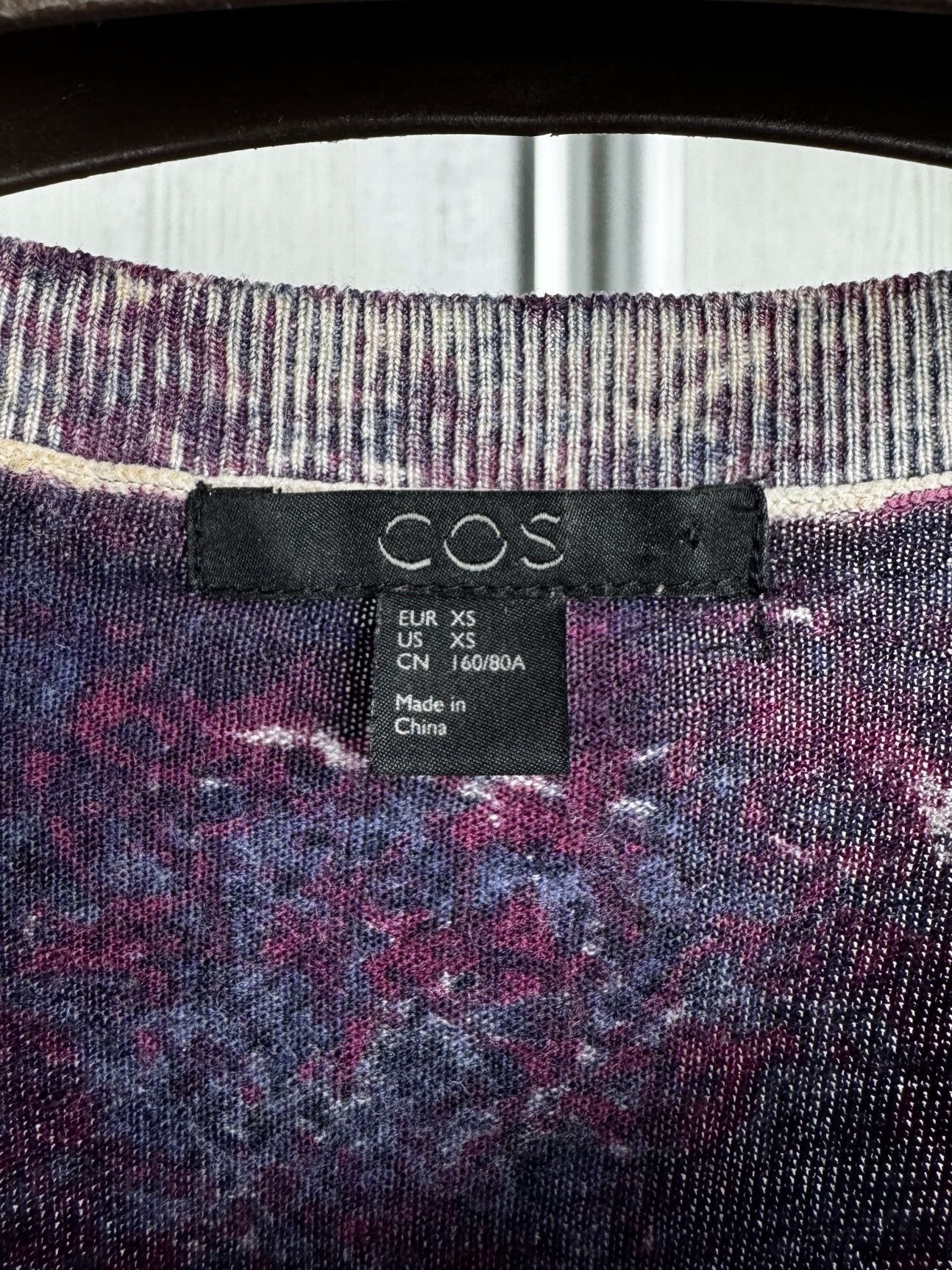 Cos COS merino wool painted sweater size XS Size XS / US 0-2 / IT 36-38 - 7 Thumbnail