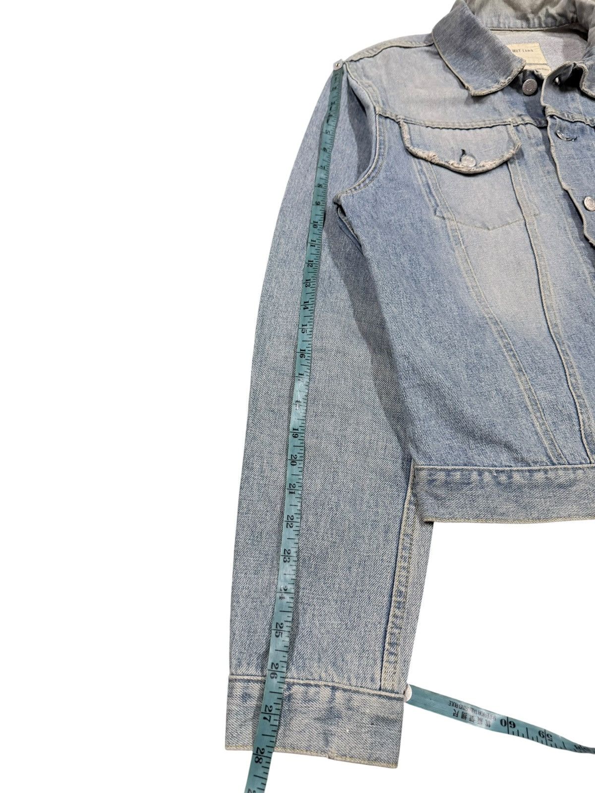 Helmut Lang Archive🔥2004 Helmut Lang Clean Broken Denim Classic 2 Pocket Size US M / EU 48-50 / 2 - 22 Thumbnail