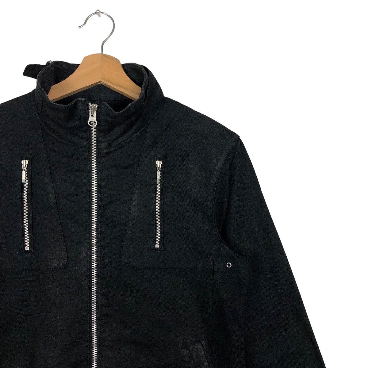 Japanese Brand 🔥90’s Iconic Black Wool Bomber Jacket And A Issey Miyake Size US S / EU 44-46 / 1 - 5 Thumbnail