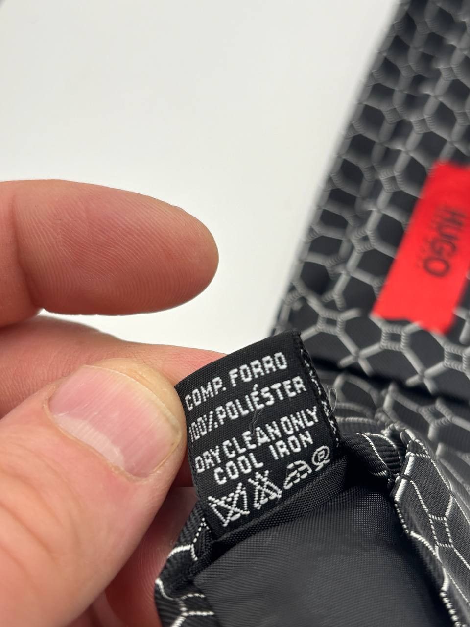 Hugo Boss Hugo Boss Silk Geometric Tie - Made in Italy Size ONE SIZE - 12 Thumbnail