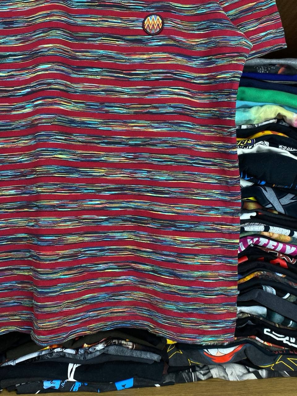 Missoni Missoni Mare Multicolor Knitted Short Sleeve Tee Size US S / EU 44-46 / 1 - 5 Thumbnail