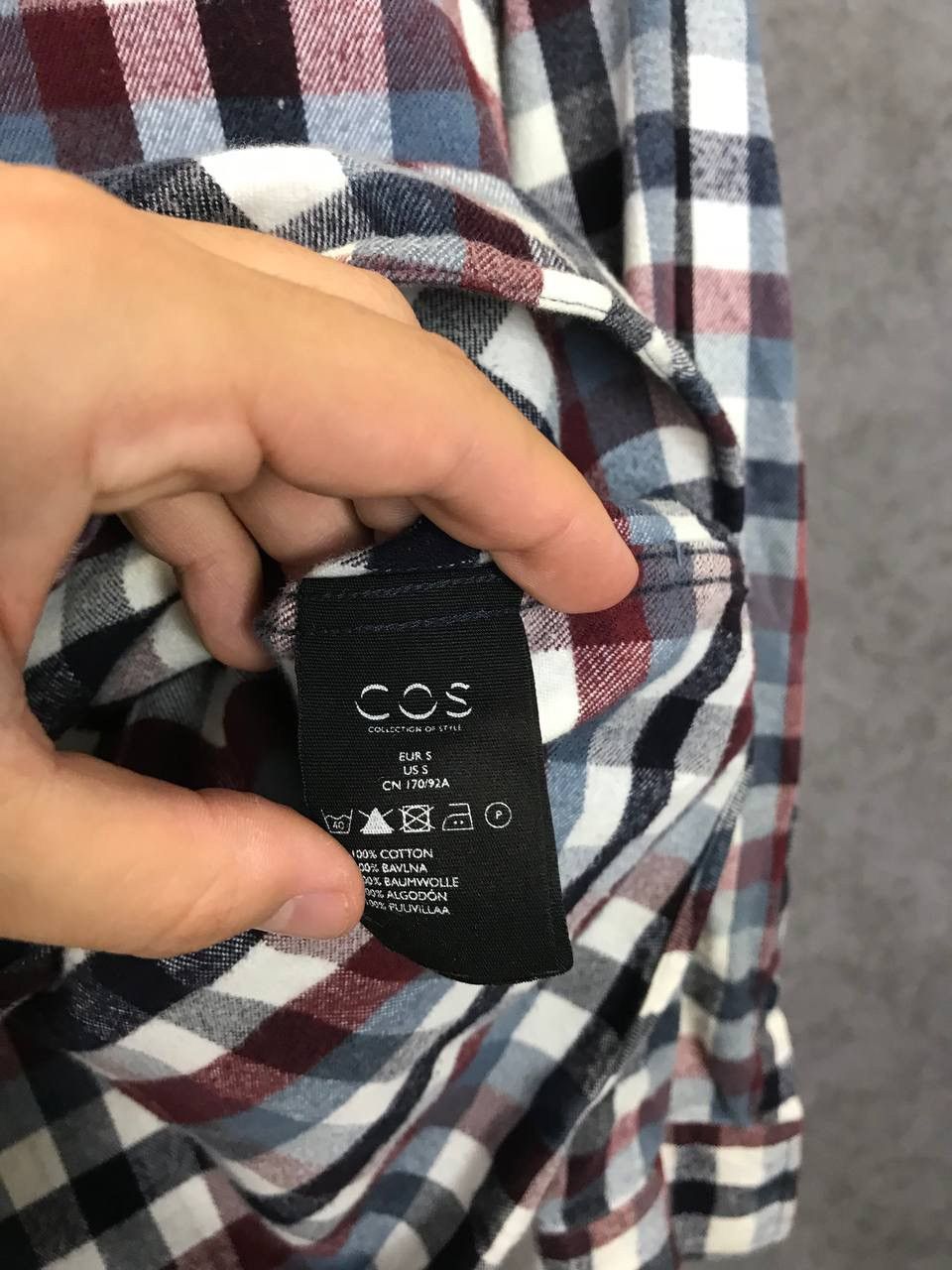 Cos Cos flannel shirt Size US S / EU 44-46 / 1 - 4 Thumbnail