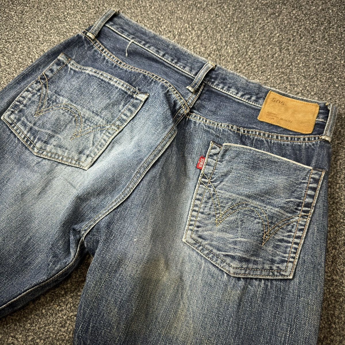 Kapital Archive Vintage Flared Japanese Selvedge Edwin 505s Redline Size US 31 - 7 Thumbnail