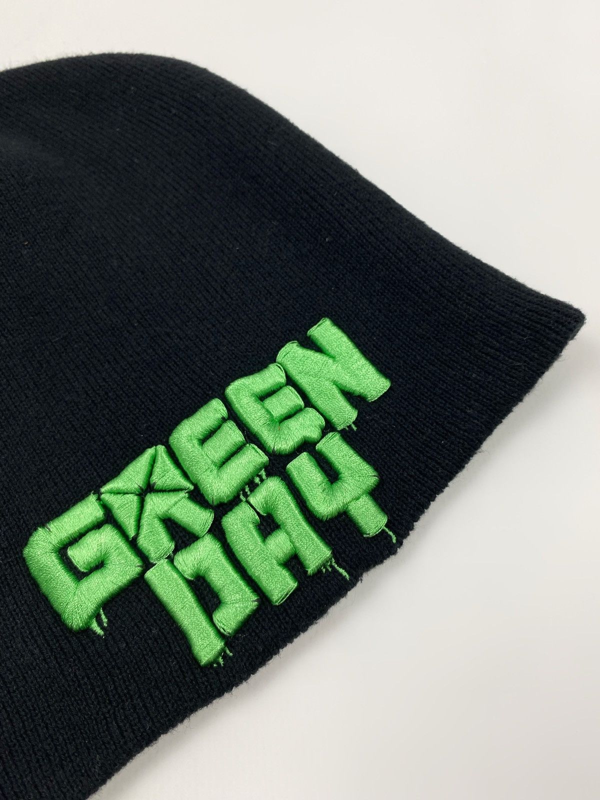 Band Tees Green Day Band Logo Cotton Skull Beanie Hat Size ONE SIZE - 5 Thumbnail
