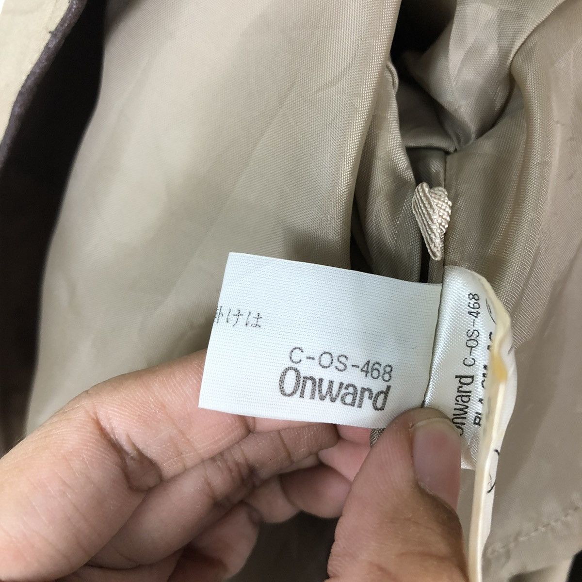 Japanese Brand 📌VINTAGE FLY LONG JACKET RAMOSPORT ONWARD JAPAN Size US M / EU 48-50 / 2 - 22 Thumbnail
