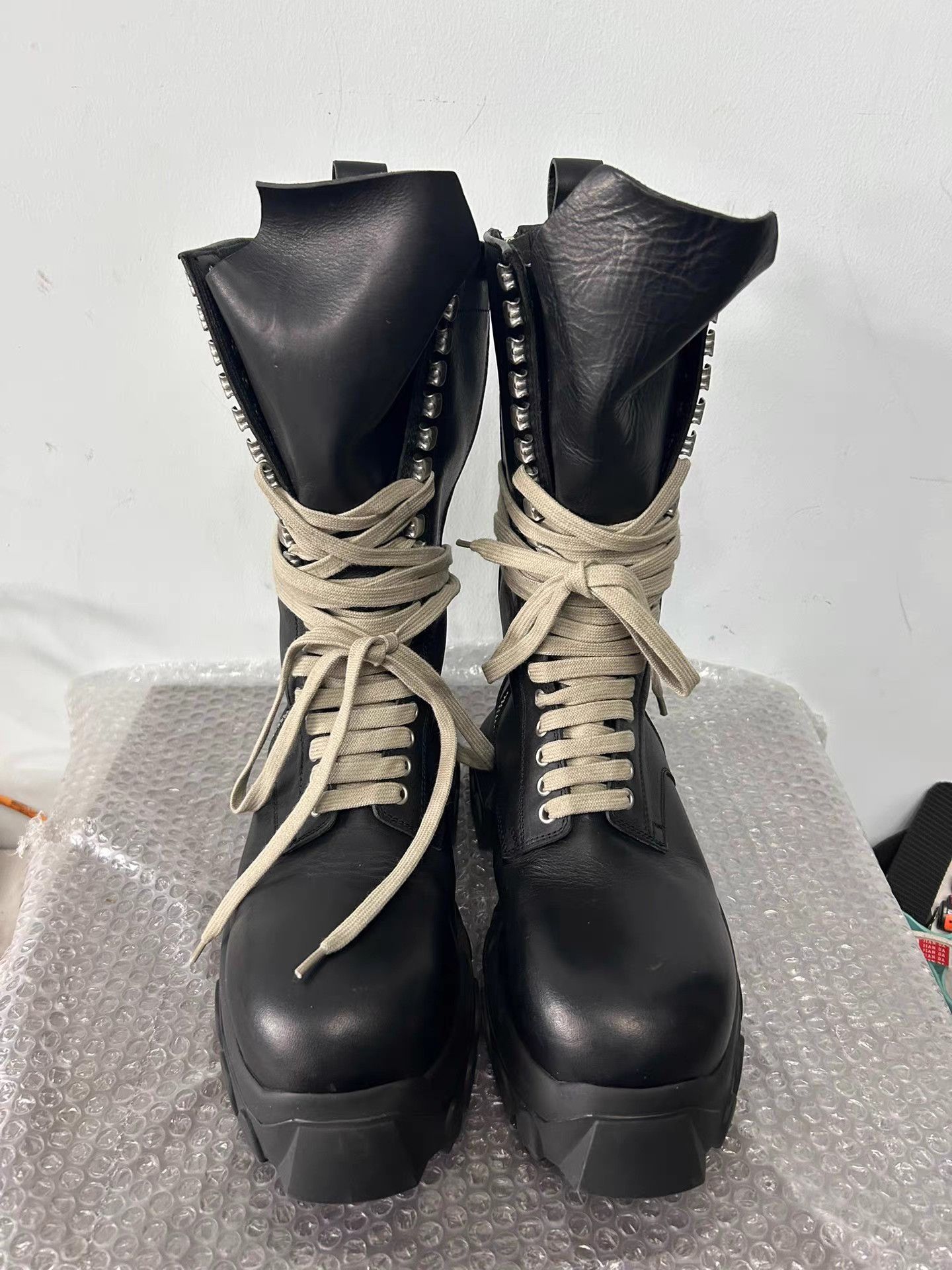 Rick Owens Rick Owens Octopus Strap Combat Boots Size US 9 / IT 39 - 2 Thumbnail
