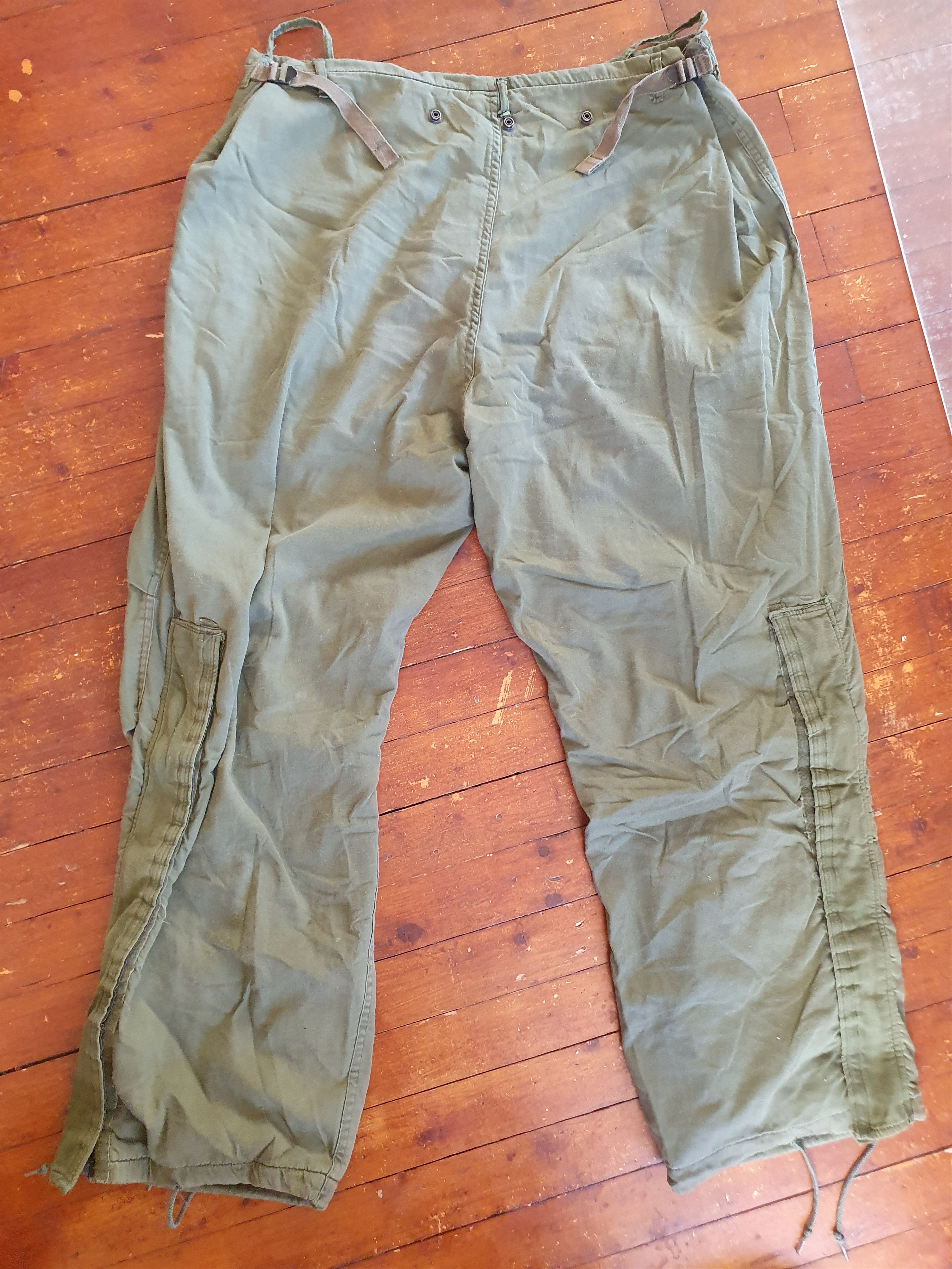 Vintage Chemical Protective Military Pants Vtg 1977 Gibraltar Ind Size US 38 / EU 54 - 10 Thumbnail