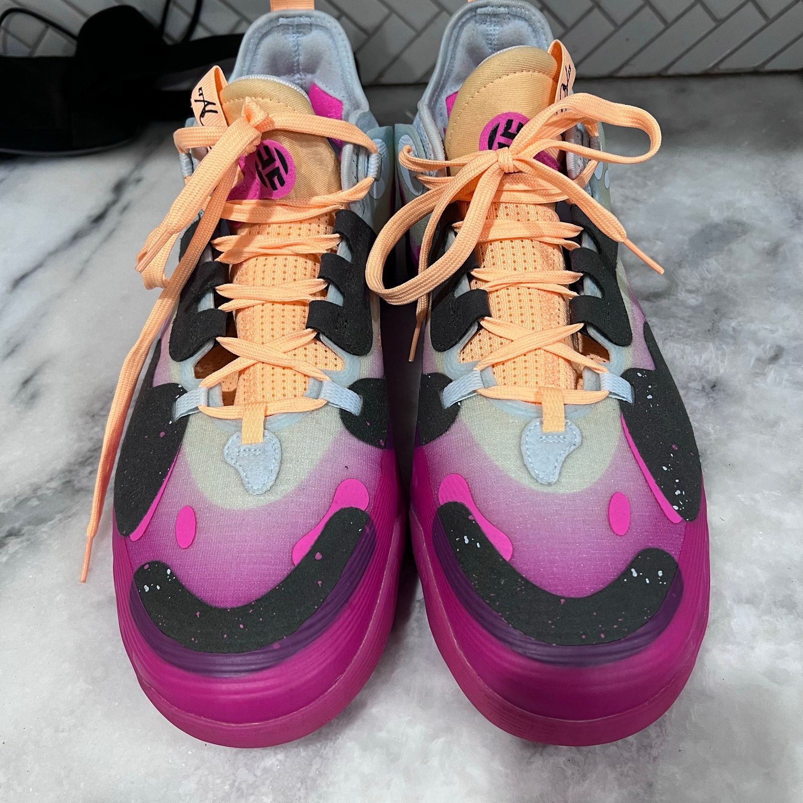 Adidas Adidas Harden Vol. 5 Futurenatural FZ1083 Men’s Size 12 Pink Size US 12 / EU 45 - 9 Thumbnail