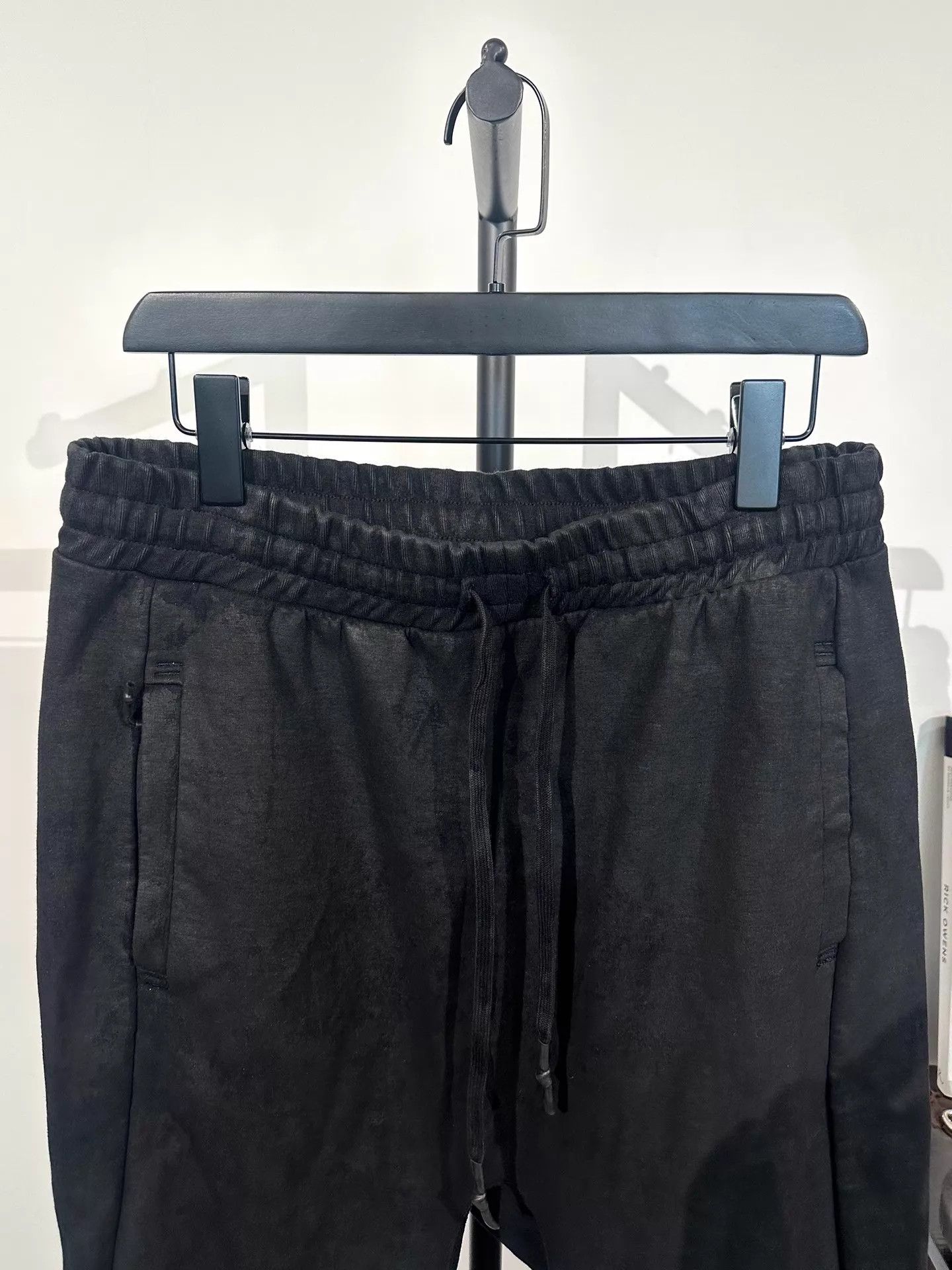 Boris Bidjan Saberi BBS 11by bbs waxed track pants L Size US 34 / EU 50 - 4 Thumbnail