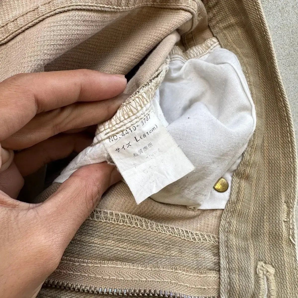 Japanese Brand 5-POCKET💥MOSSIMO JAPANESE BRAND TROUSERS JEANS STRIPED PANTS Size US 29 - 9 Thumbnail