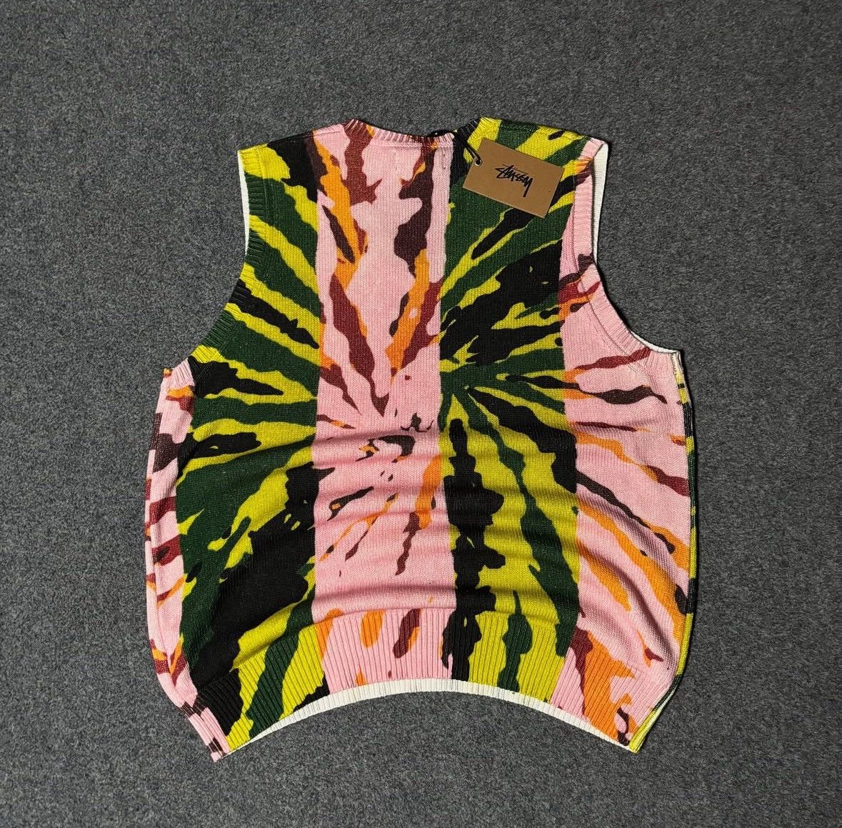 Stussy Stussy knit printed vest Size US S / EU 44-46 / 1 - 5 Thumbnail