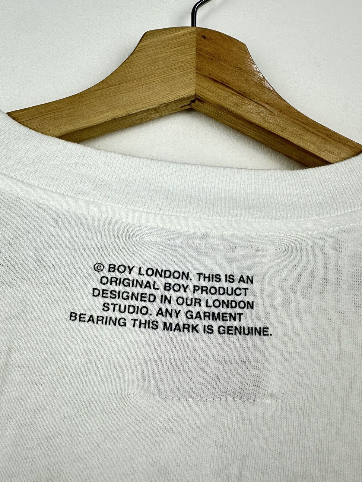 Boy London × Seditionaries × Vintage Vintage 90s Boy London The British Legend Tee Size US XL / EU 56 / 4 - 4 Thumbnail
