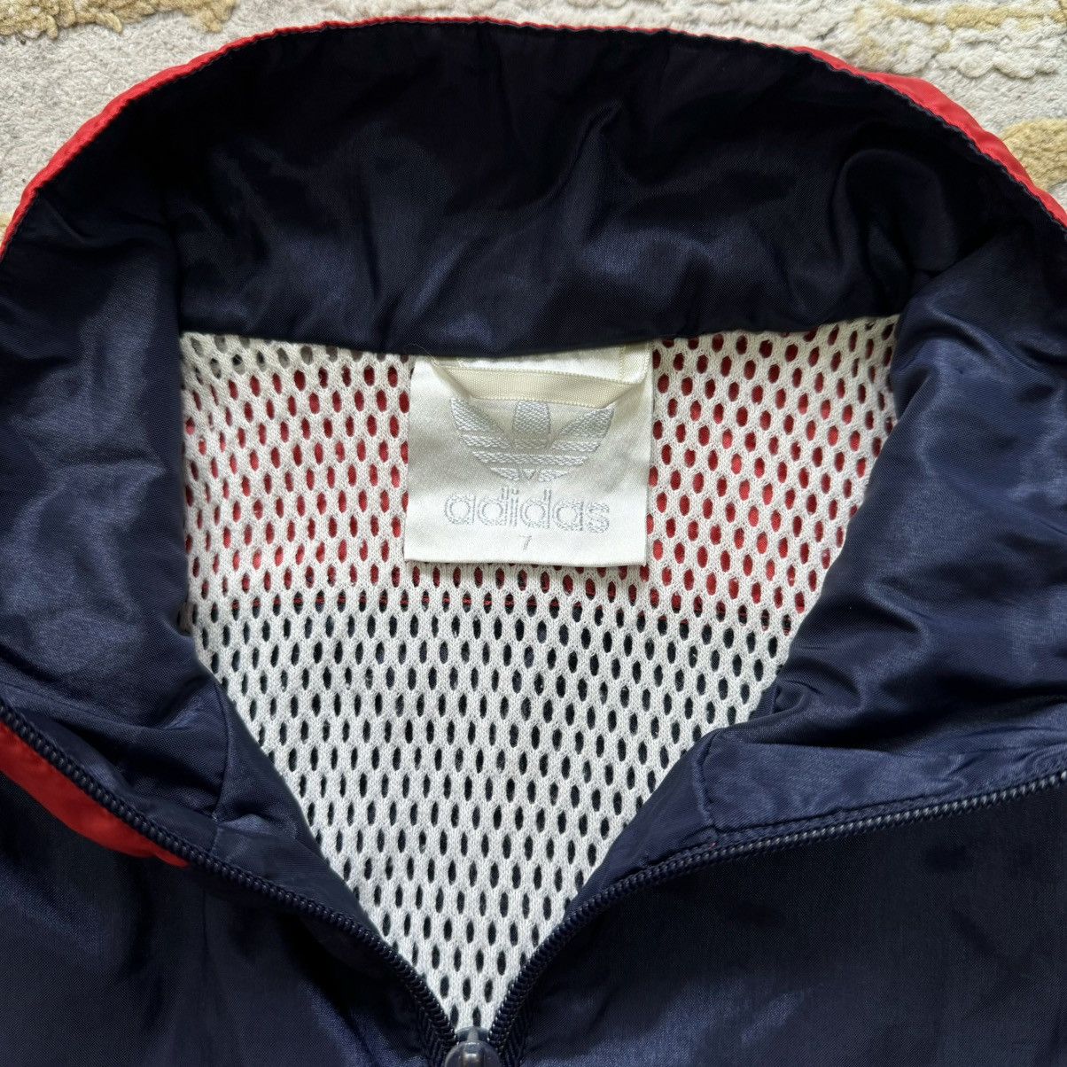 Adidas Vintage 80s Adidas Trefoil Windbreaker Jacket Size US XL / EU 56 / 4 - 3 Thumbnail