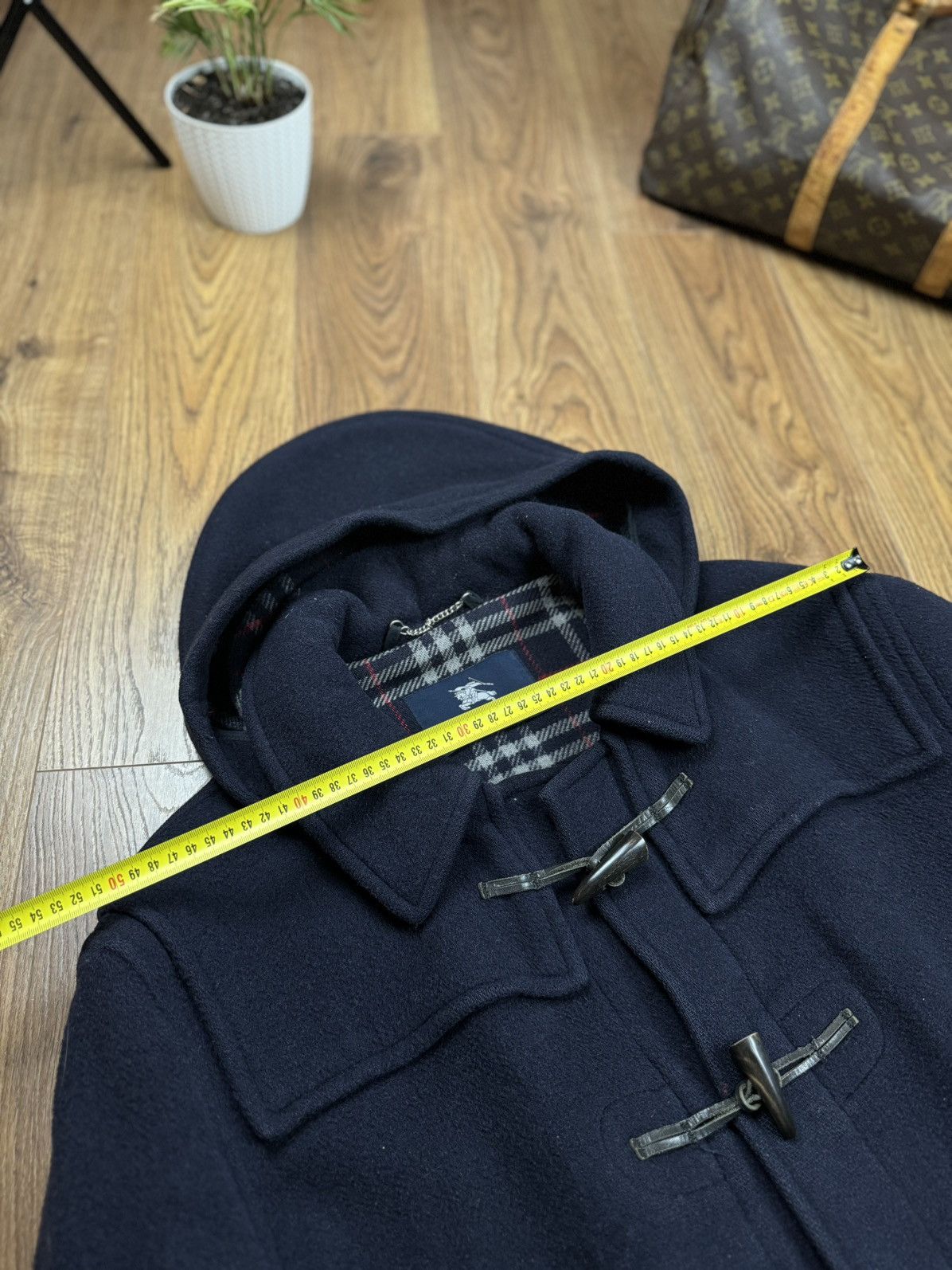Burberry Vintage duffle coat Burberry original luxury streetwear item Size US XL / EU 56 / 4 - 7 Thumbnail