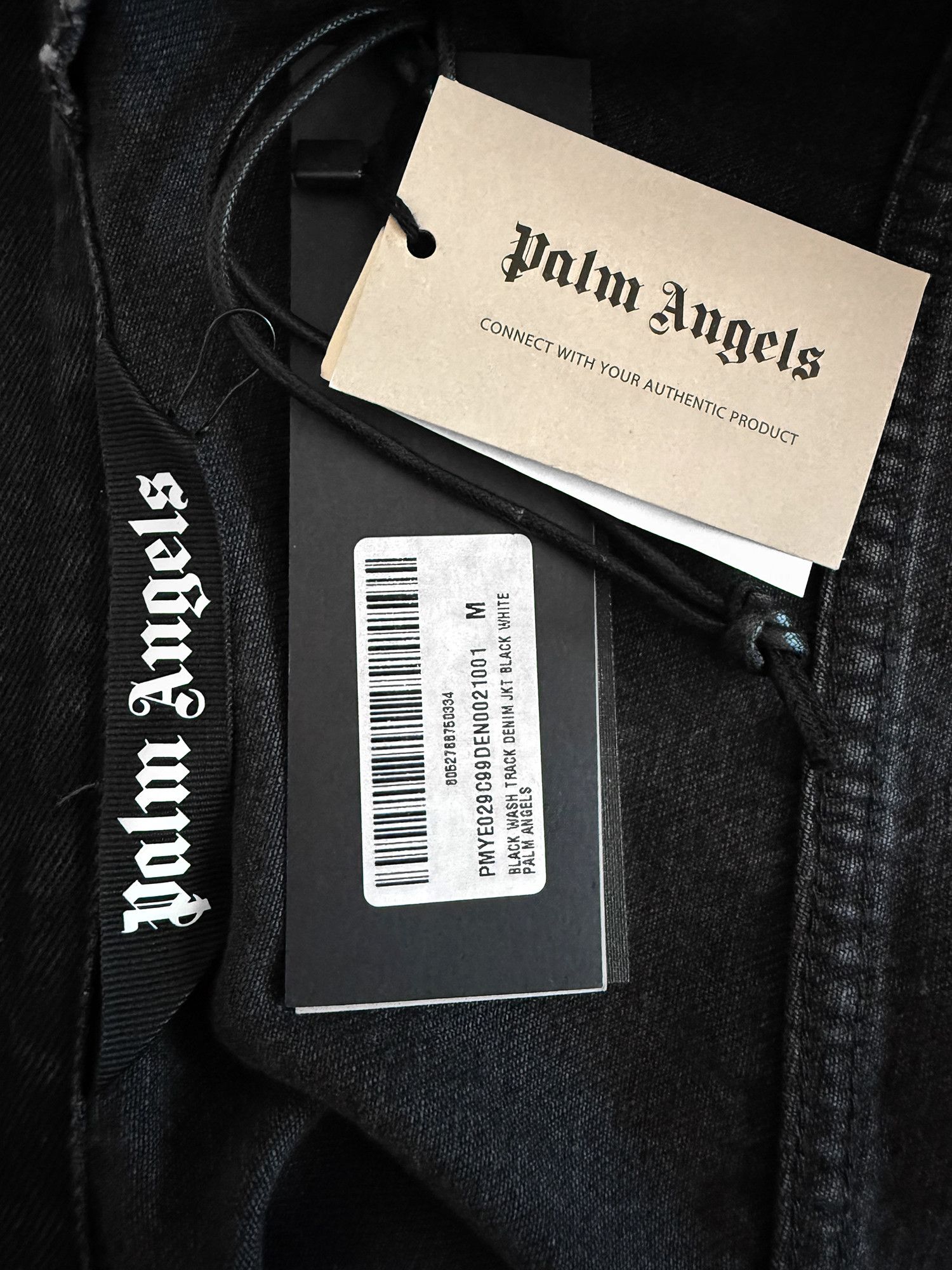 Palm Angels Palm Angels Track Denim Jacket Size US M / EU 48-50 / 2 - 7 Thumbnail