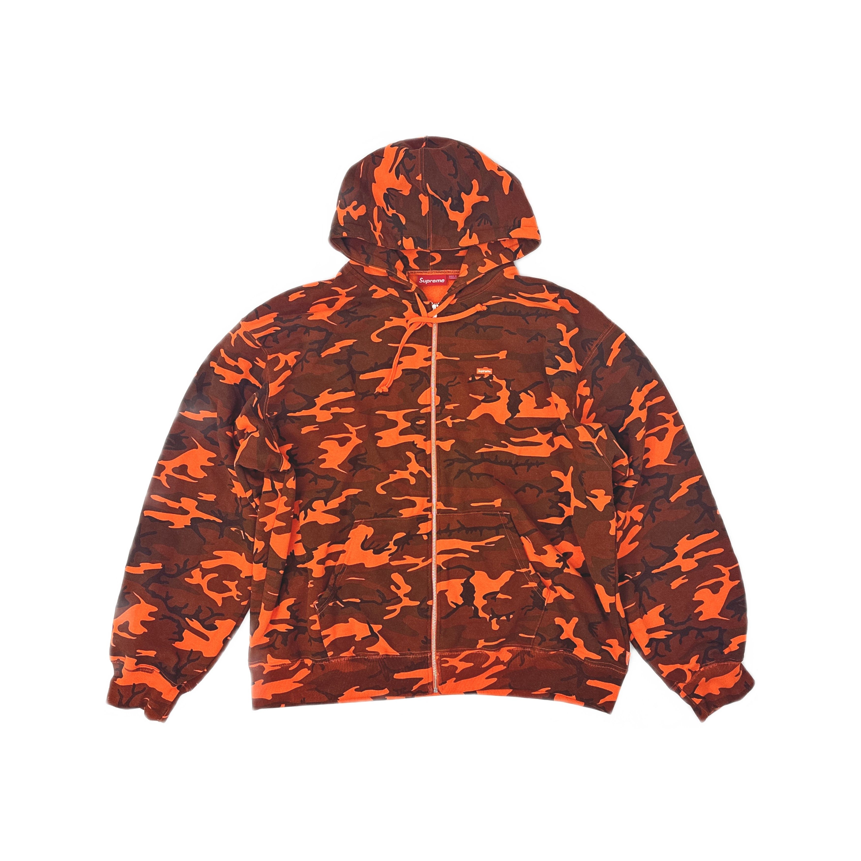 Supreme Supreme Tree Bark Camo Full Zip Hoodie | Vintage | Grailed