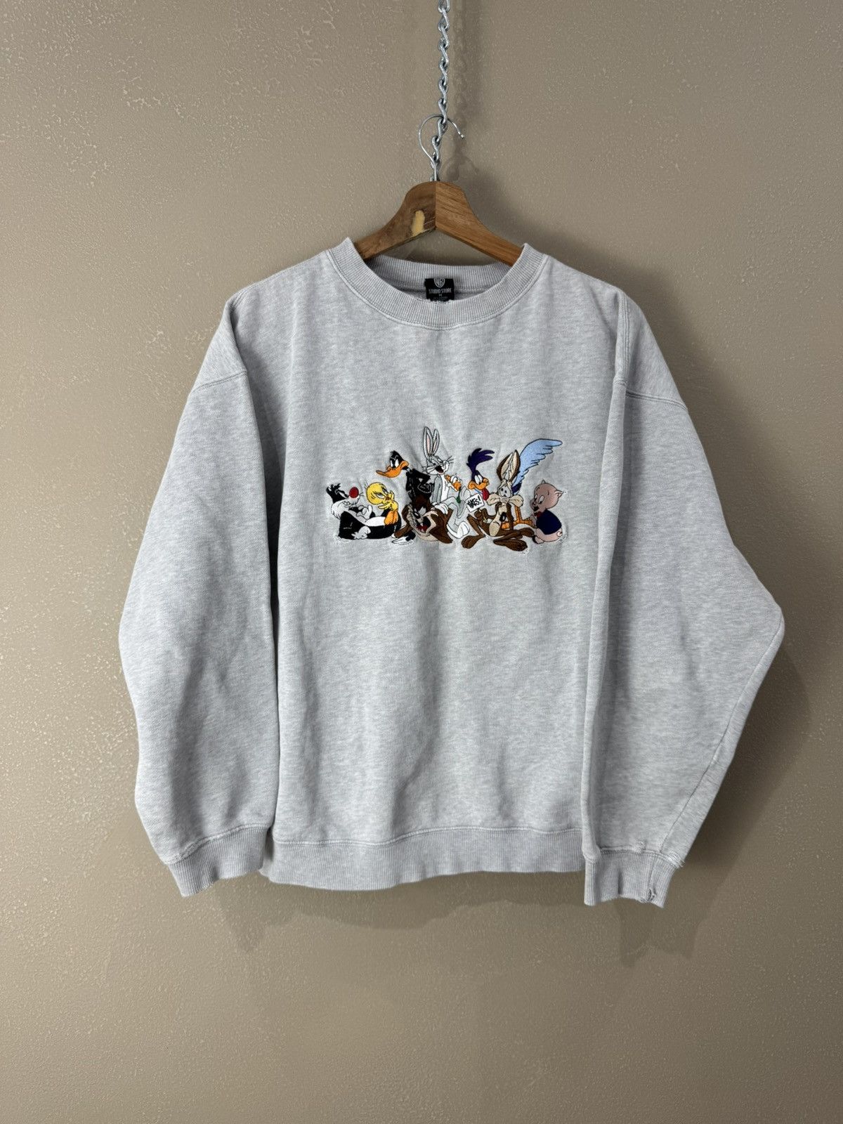 Cartoon Network Vintage Looney Tunes Sweatshirt Crewneck 90s Warner Size US M / EU 48-50 / 2 - 1 Thumbnail