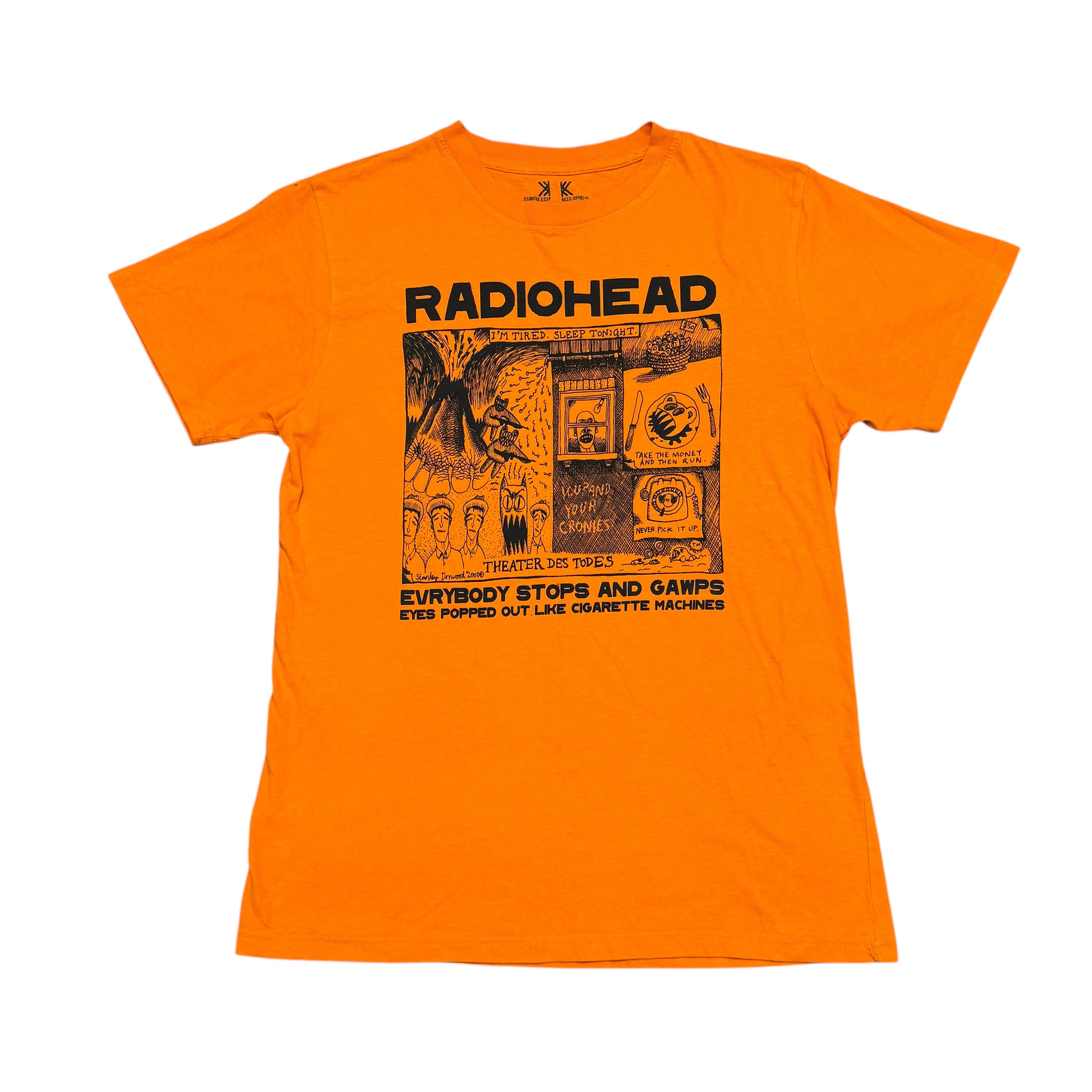 Band Tees Radiohead Shirt Rock Band Tee Thom Yorke Oasis