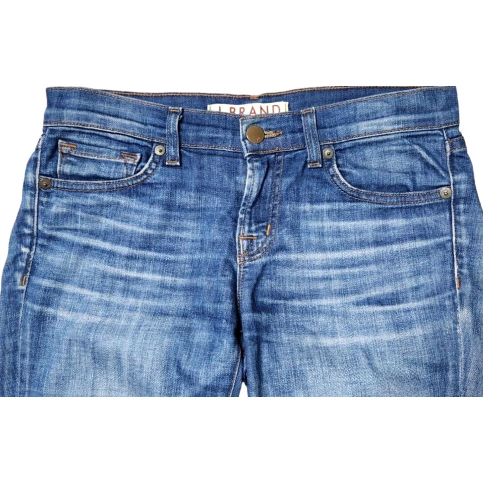 J Brand J Brand Jeans Skinny Womens 25 Venice Medium Blue Denim Pants/Jeans Size 42" / US 20 - 3 Thumbnail