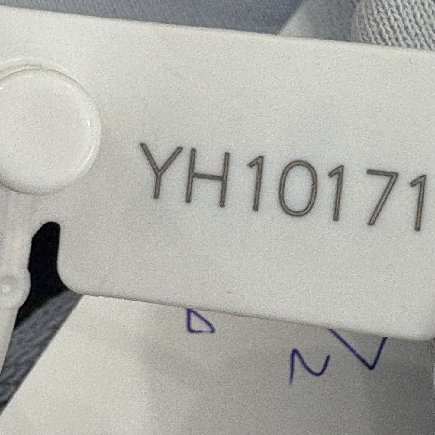 Other Acne Studios Haze-blue letter embroidered washable hoodie| Size US M / EU 48-50 / 2 - 7 Thumbnail