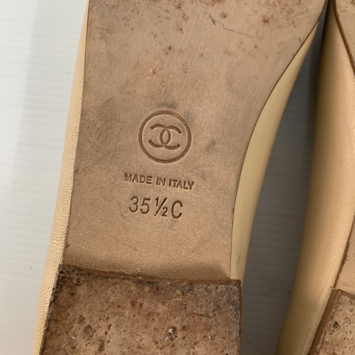 Chanel Chanel Ballerinas Leather Flats Shoes Size US 5.5 / IT 35.5 - 13 Thumbnail