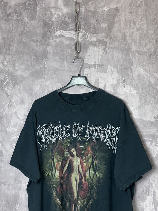 Vintage Cradle Of Filth Tee T Shirt Y2K Vintage Black Rare | Grailed