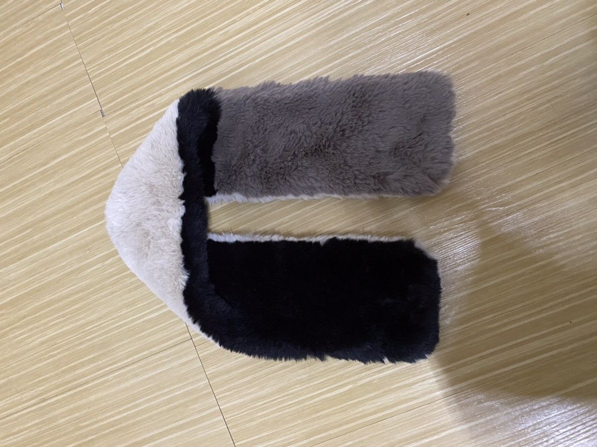 Japanese Brand Luminoso Commeca Fur Scarf Muffler Size ONE SIZE - 3 Thumbnail