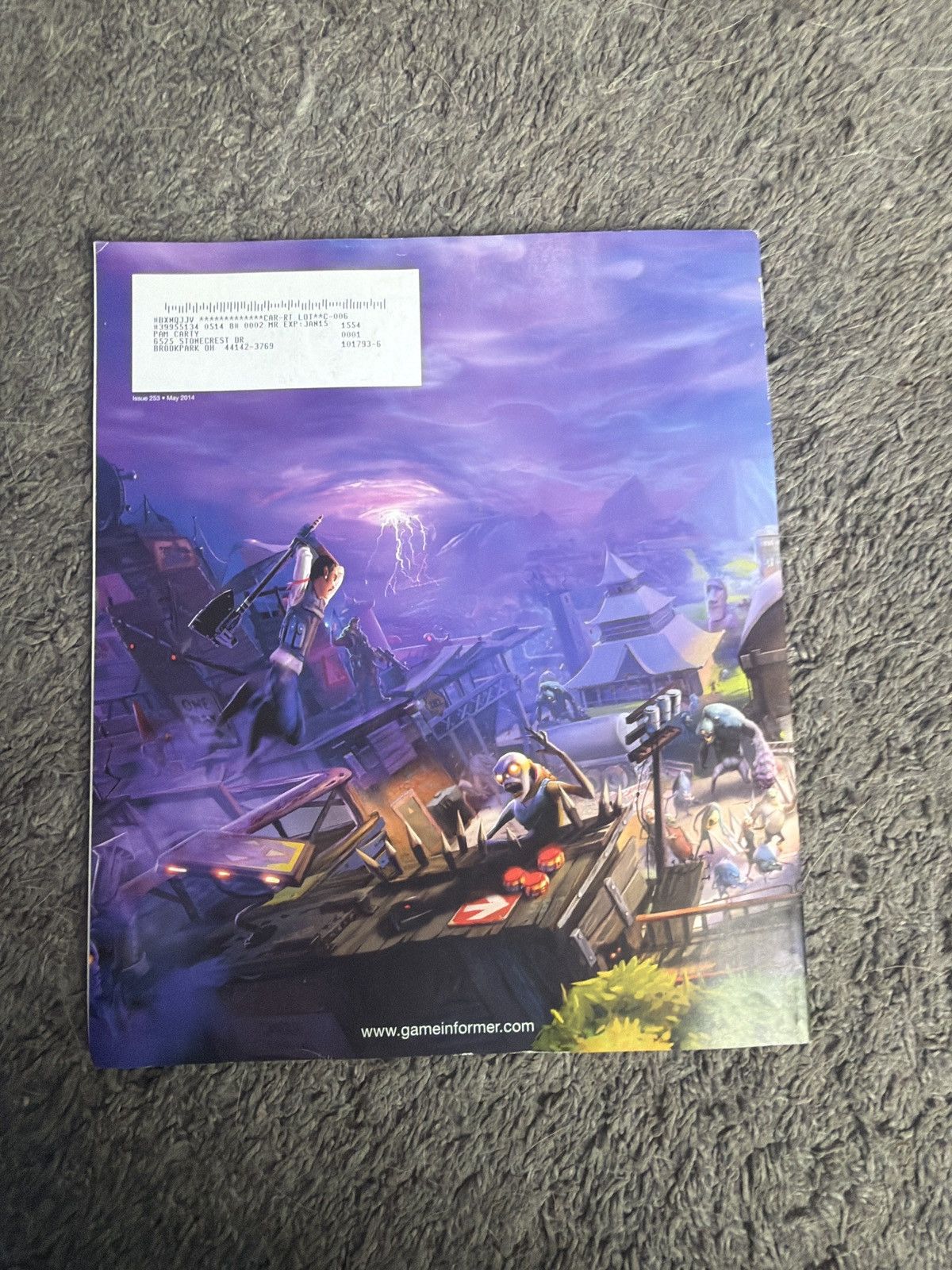 Hypebeast 2014 Game Informer Volume XXIV Number 5 Issue 253 Size ONE SIZE - 2 Thumbnail