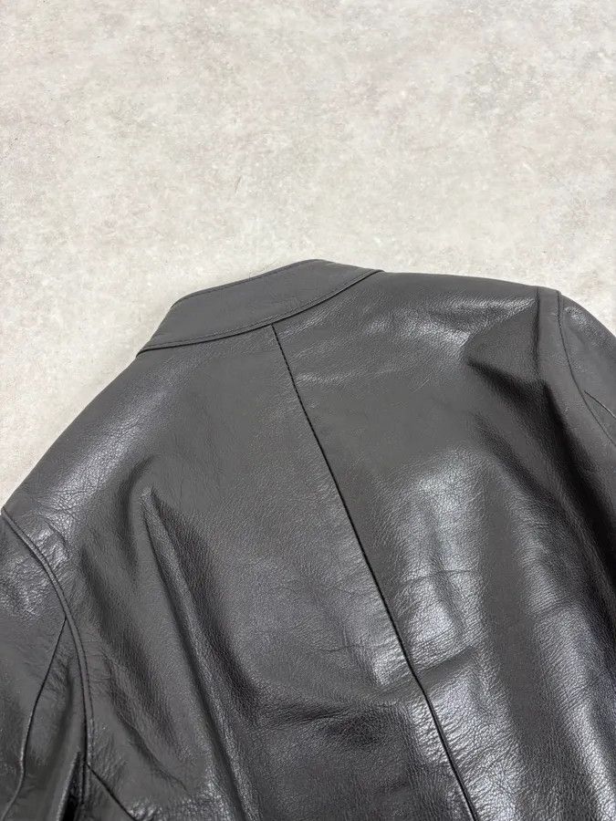 Maison Margiela SS2005 Maison Martin Margiela Black 5 Zip Biker Leather Jacket Size S / US 4 / IT 40 - 10 Thumbnail