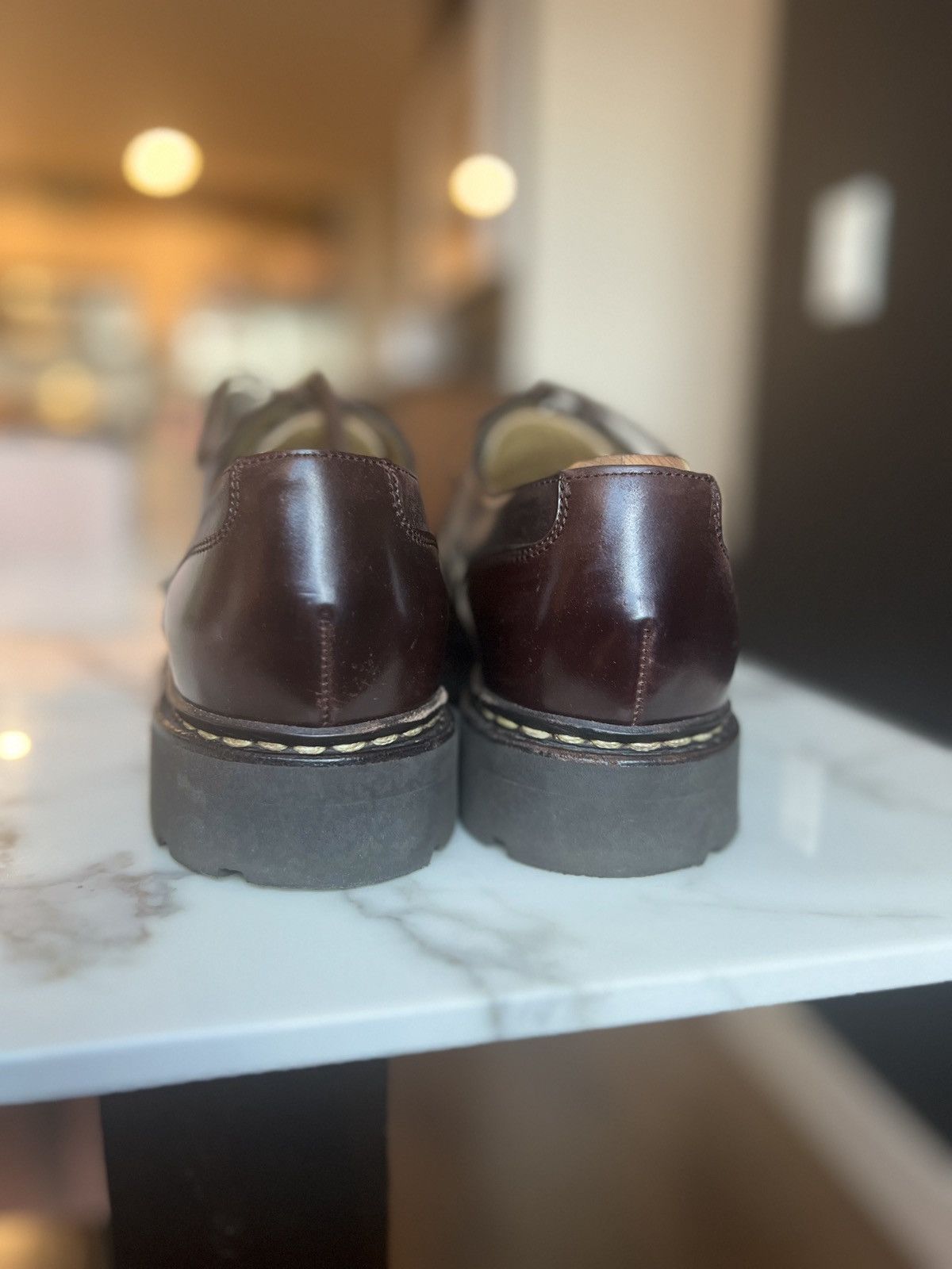 Paraboot Paraboot shell cordova chambord burgundy 8 Size US 9 / EU 42 - 3 Thumbnail