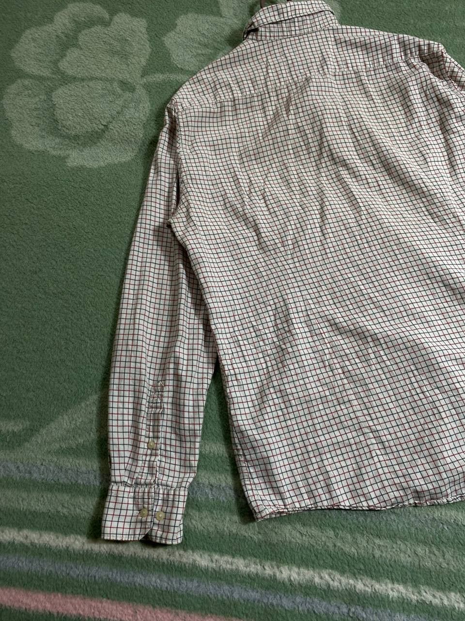 Barbour × Vintage Vintage Mens Shirt Long Sleeve Barbour Tailored fit Size US L / EU 52-54 / 3 - 17 Thumbnail