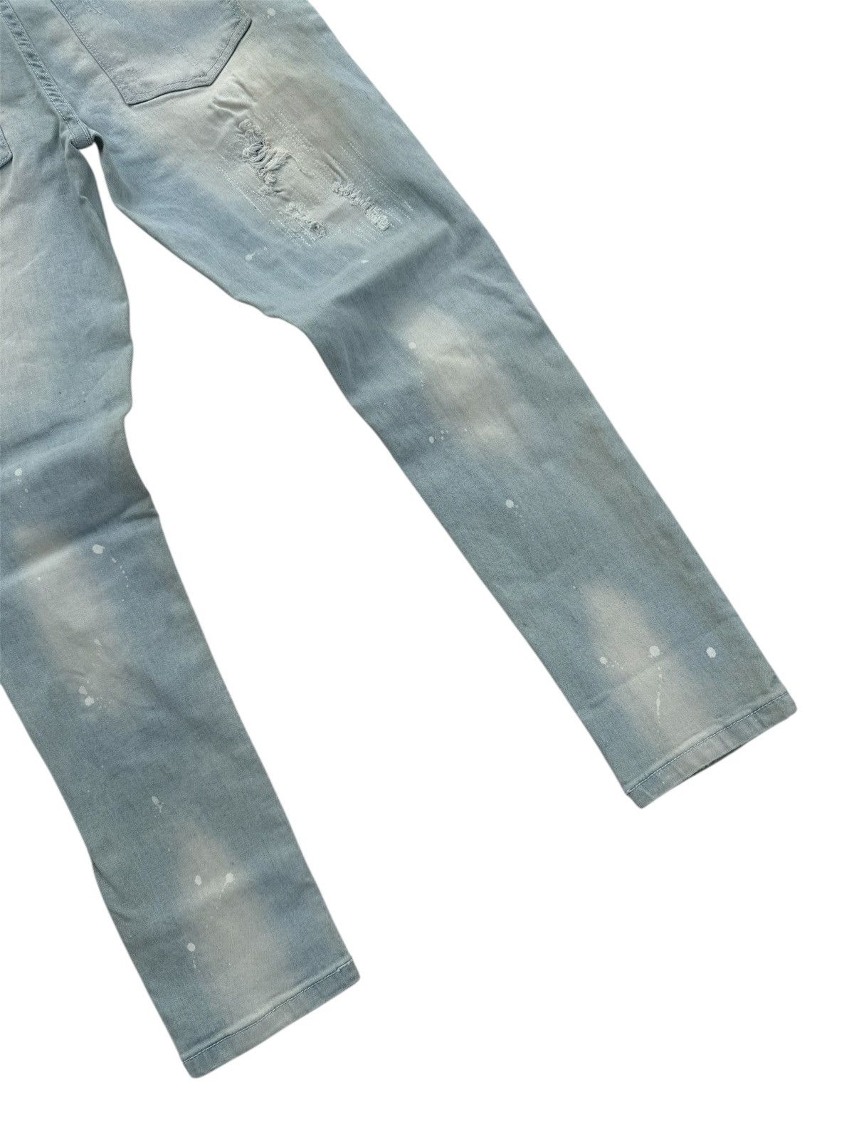 If Six Was Nine CAVARIA SKINNY DISTRESSED STYLE JEANS Size 28" / US 6 / IT 42 - 9 Thumbnail