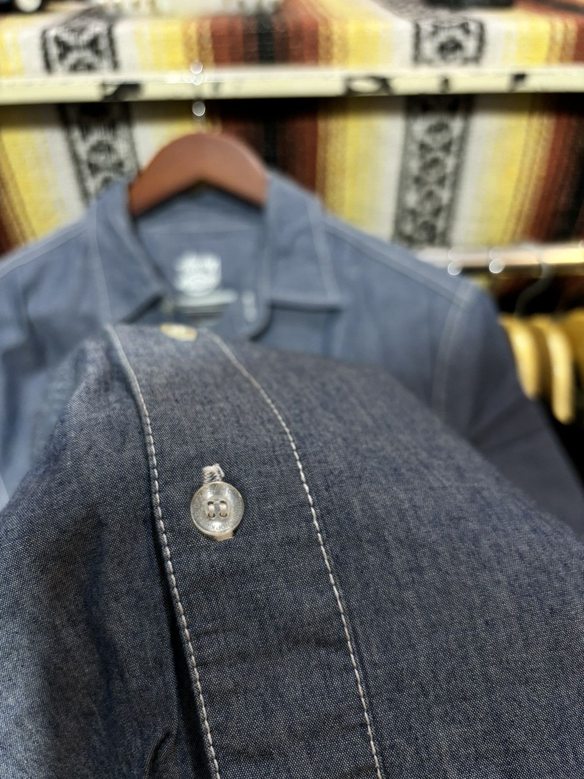 Dickies × Stussy Rare Dickies x Stussy Crazy Work Shirt Size US M / EU 48-50 / 2 - 7 Thumbnail