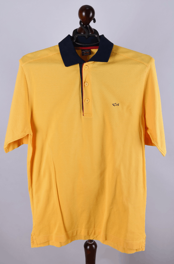 Paul & Shark Paul & Shark Yachting Polo Shirt Yellow Short Sleeve Size M Size US M / EU 48-50 / 2 - 1 Thumbnail