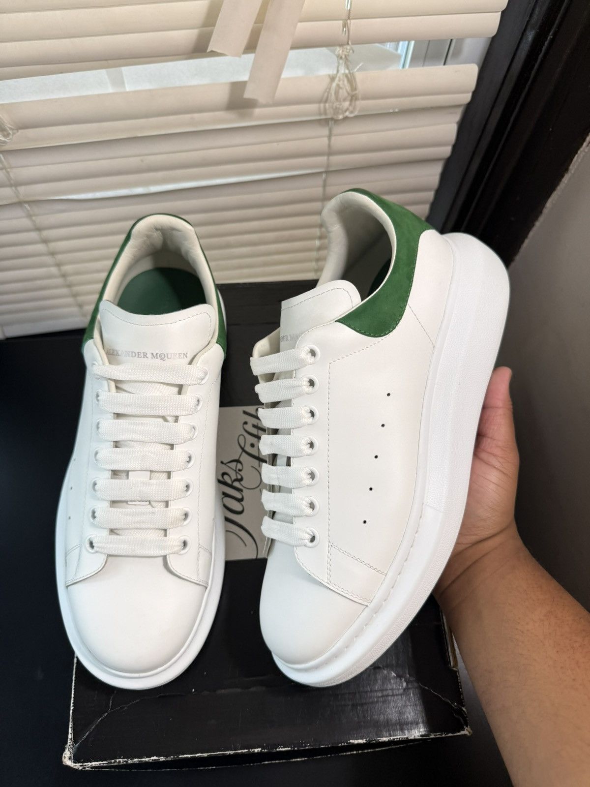 Alexander McQueen Oversized Sneaker Green Size 11 US / 44 EU