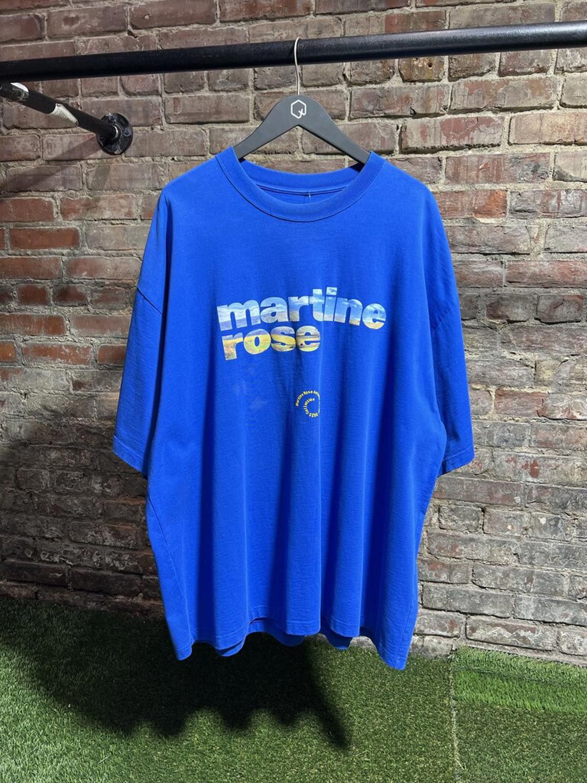 Martine Rose Martine Rose Goodside Tee Blue Sz. XL Size US XL / EU 56 / 4 - 1 Thumbnail