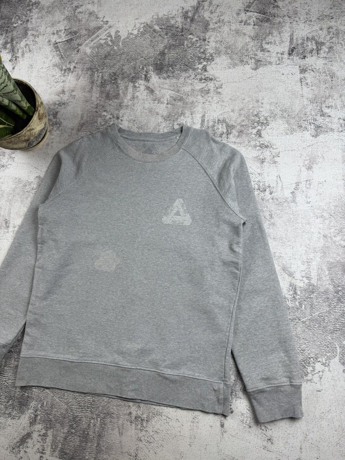 Palace Palace Tri-Line Men’s Cotton Large Crew Neck Hip Hop Skate Sweatshirt Pullover Size US L / EU 52-54 / 3 - 11 Thumbnail