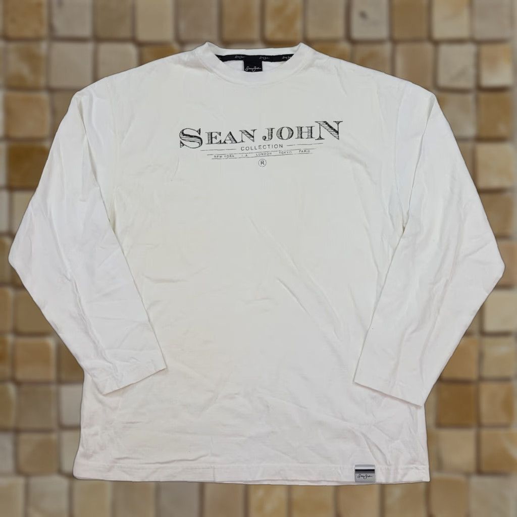 Sean John ホワイト ジャンパー L/XL Sean John ホワイト ジャンパー L/XL Sean John ホワイト