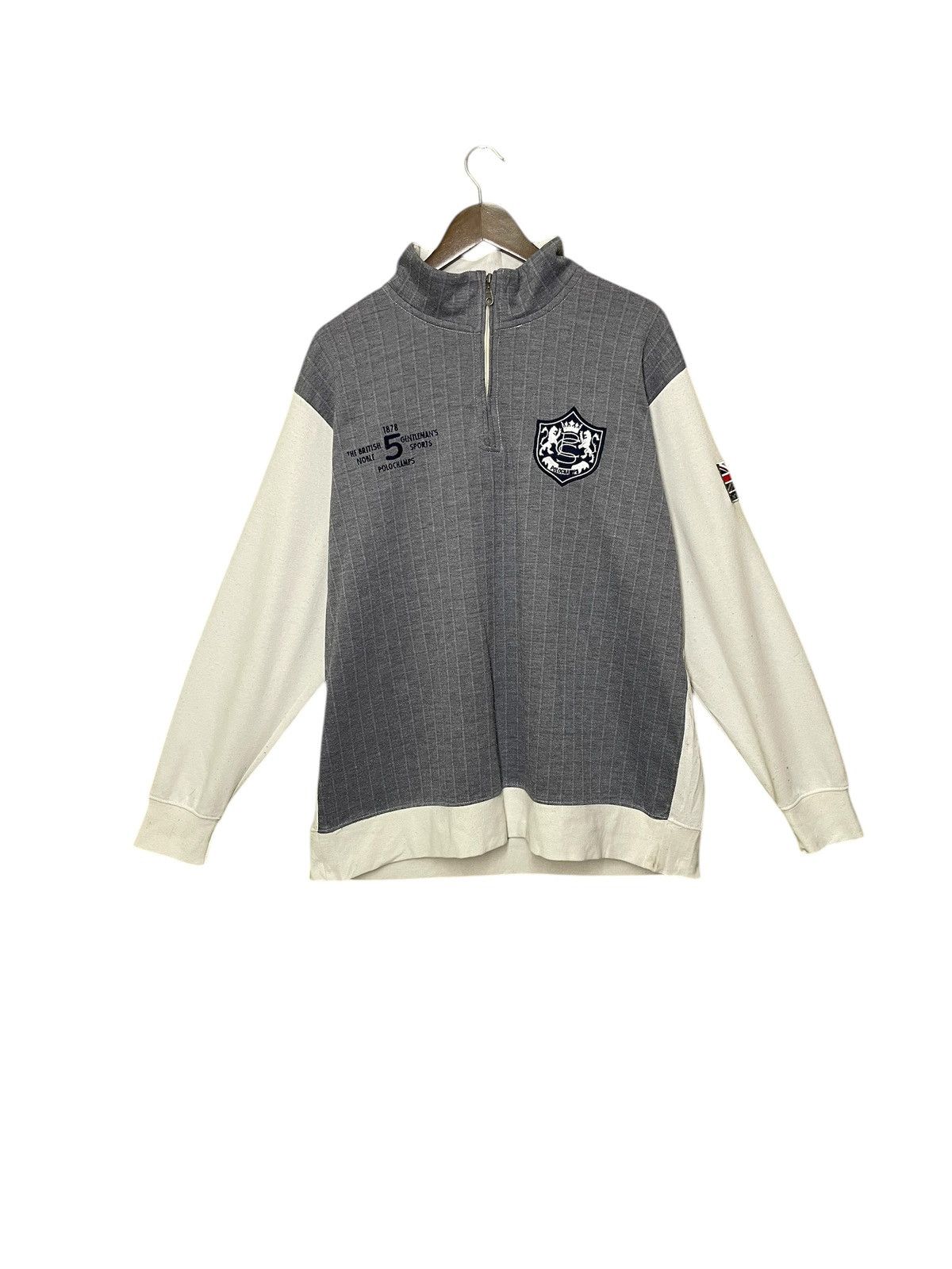 Other POLO CHAMPS half zipper embroidered smalll logo sweatshirt Size US XL / EU 56 / 4 - 1 Thumbnail