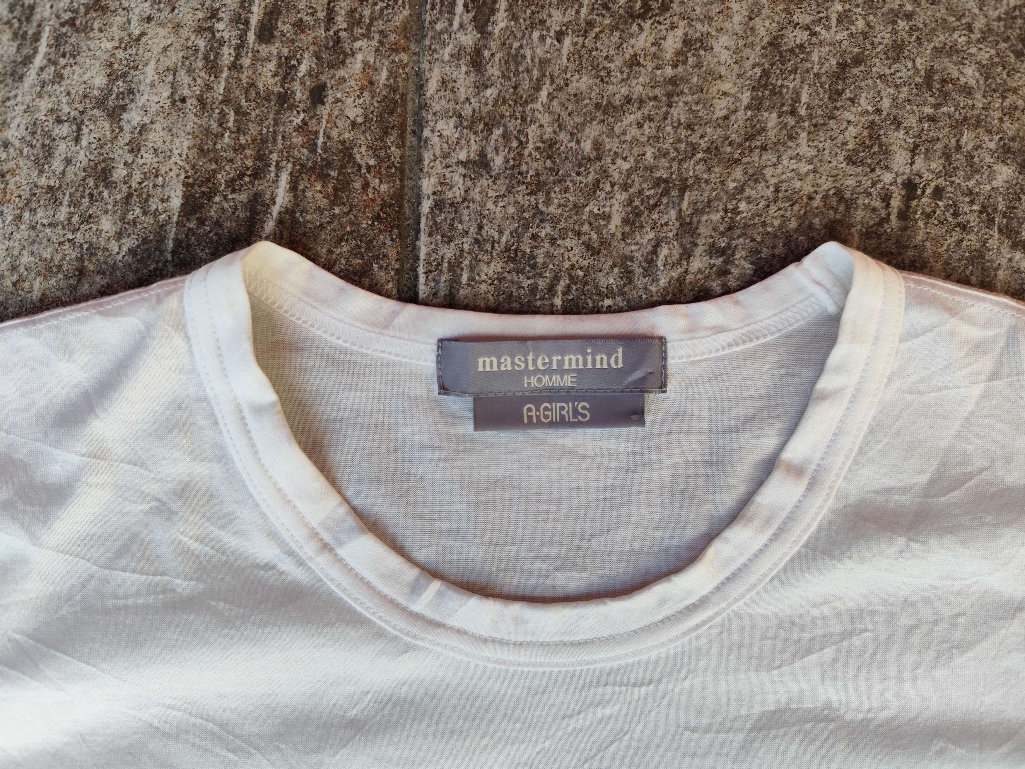Mastermind Japan t shirt mastermind homme x a-girls Size US M / EU 48-50 / 2 - 5 Thumbnail