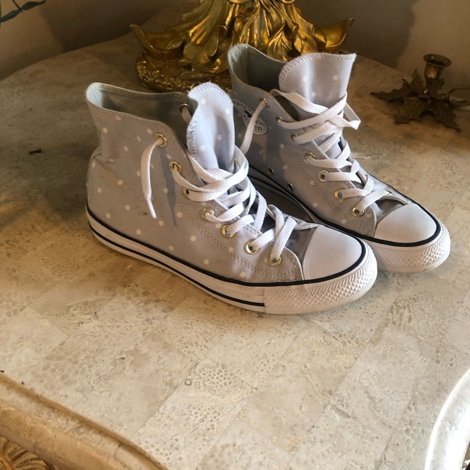 Converse Converse polka dot hi top Sz:8 Size US 8 / IT 38 - 14 Thumbnail