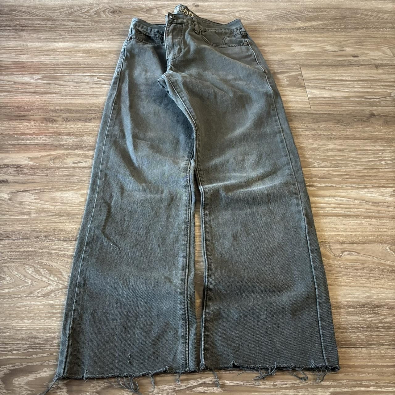 Vintage Crazy Vintage Y2K/2000s Grunge Dark Grey Slim Denim Jeans! 30x29 Size US 30 / EU 46 - 3 Thumbnail