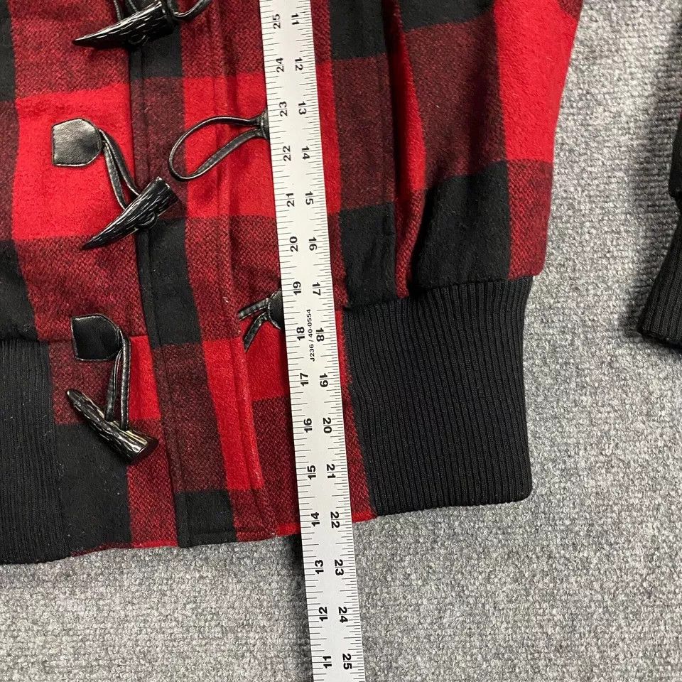 Levi's Levis Coat Women Medium Buffalo Check Wool Hooded Quilt Size M / US 6-8 / IT 42-44 - 5 Thumbnail