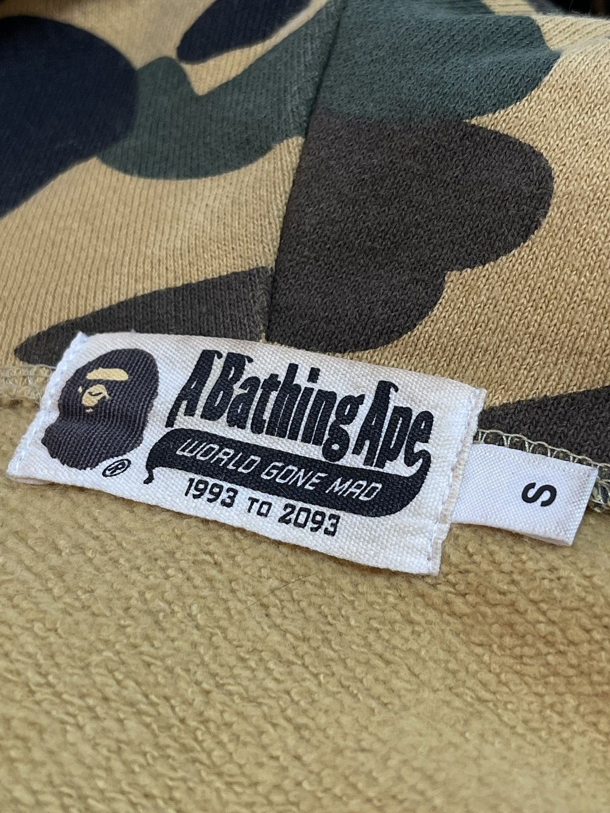 Bape 1st camo Shark full zip hoodie a bathing ape WGM Size US S / EU 44-46 / 1 - 13 Thumbnail