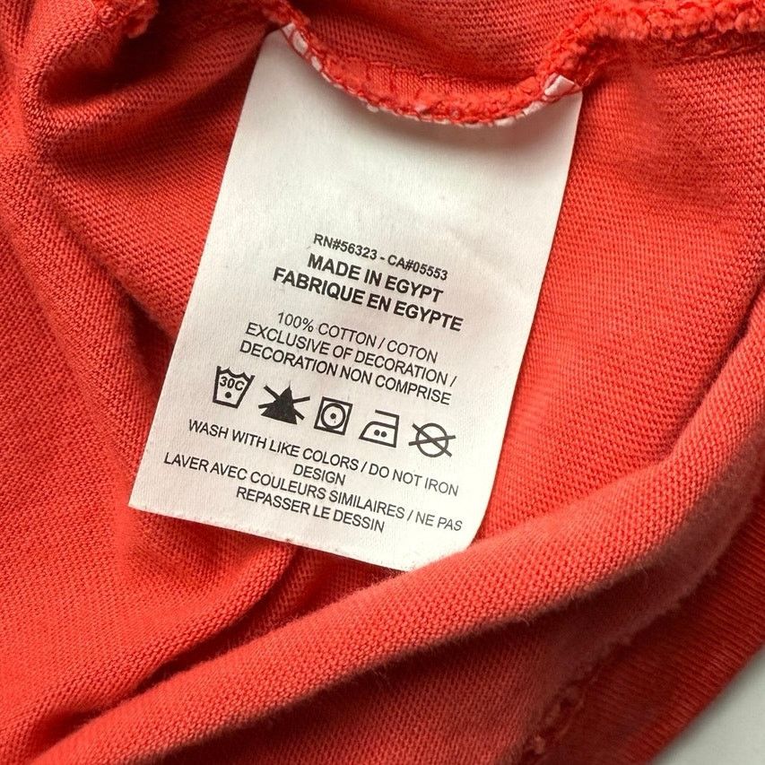 Nike Nike Red Cropped T-Shirt - Size M - Great Condition! Size M / US 6-8 / IT 42-44 - 3 Thumbnail