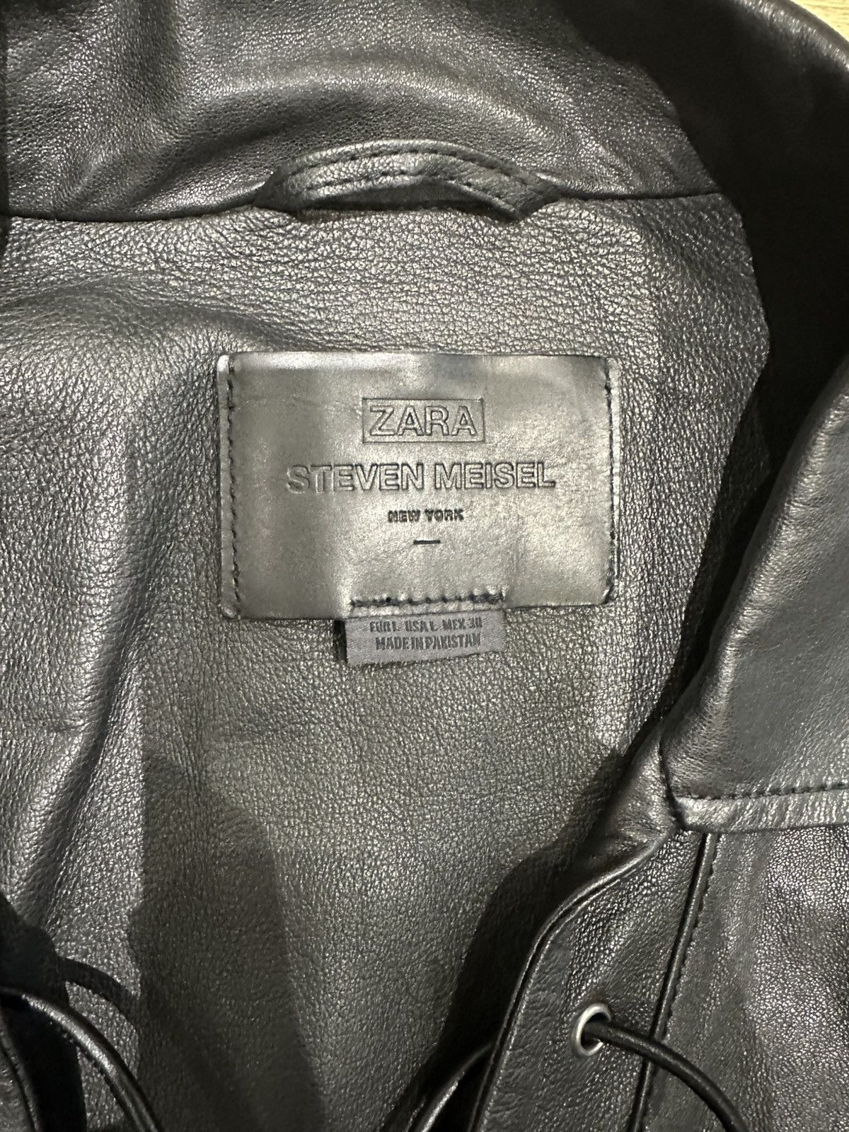 Zara STEVEN MEISEL leather shirt Size US L / EU 52-54 / 3 - 8 Thumbnail