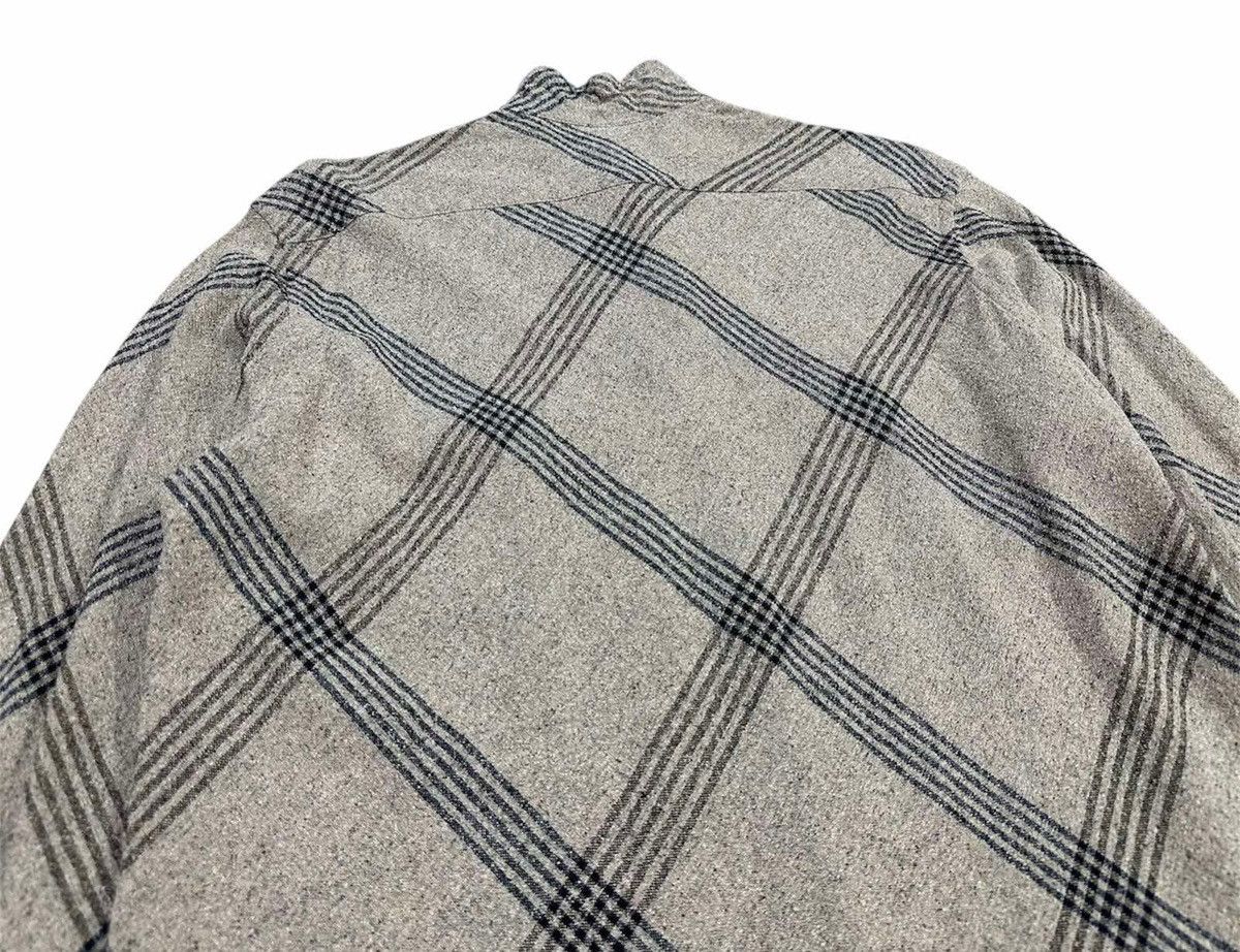 Yohji Yamamoto 🔥1986 Archived Y’s For Men Plaid Shirt Long Sleeve Size US L / EU 52-54 / 3 - 10 Thumbnail